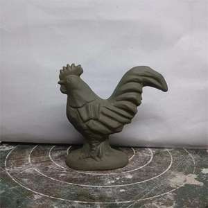 Upclayhome, robado de la cocina, <span class=keywords><strong>restaurante</strong></span> de Dallas, servicio de sushi, soporte de cerámica, recuerdos de boda, estructura de cerámica de gallo personalizada - Product Image 5