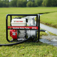 Pompe à eau à moteur essence Eagle Power WP30 3 pouces 7HP à haut débit avec garantie d'un an et assistance en ligne