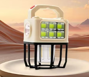 Portable Solar LED Camping <b>Light</b> Multifunctional Outdoor Tent <b>Light</b> with Power Bank for Camping Enthusiasts - Product Image 2