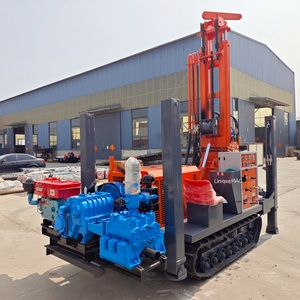 Usine chinoise de foreuses à eau sur chenilles en acier de 200M, 300M, 350M, 400M, avec moteur diesel, pour l'exploitation minière - Product Image 6