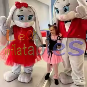 Holiday Walking <span class=keywords><strong>Cartoon</strong></span> Animal Character Mascot Suit Pareja <span class=keywords><strong>Teddy</strong></span> <span class=keywords><strong>Bear</strong></span> Mascot <span class=keywords><strong>Costume</strong></span> para accesorios de eventos - Product Image 6