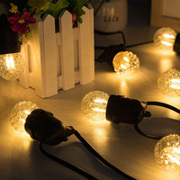 Lampe de golf LED Golden Base Diamond G40 1W 2200K 120V 230V G40 Dimmable Vintage Light