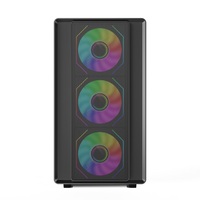Gamer-X OEM/ODM Wholesale Custom MicroATX Mid Tower PC Gaming Computer Case Tempered Glass Window Desktop PC Case in Stock