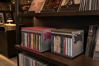 Boîtier pour CD en alliage d'aluminium, un organisateur de cassettes magnifiquement conçu, un incontournable pour les collectionneurs