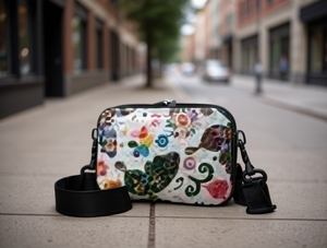 Borsa a tracolla in plastica da donna, 7 pollici, con stampa di cartoni animati, resistente all'acqua, alla moda, per tutte le stagioni - Product Image 2