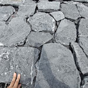 Piedra de Pavimento <span class=keywords><strong>Exterior</strong></span> Moderna, Ecológica y Duradera, con Doble Cara, Baldosas de Basalto Negro Irregular, Diseño Elegante <span class=keywords><strong>para</strong></span> Villas - Product Image 3