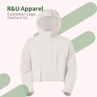 Jaket Wanita Outdoor Hiking Custom Memancing Berkerudung Ringan Tahan Air Anti Angin Jaket Ventilasi