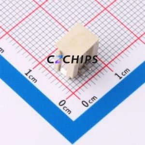 ZX-HY2.0-2PLT Wire-to-Board Pin Header SMD,P=2mm Connector 1x2P 2mm Vertical Mount HY - Product Image 1