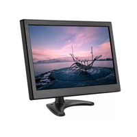 Mini portátil de 11 pulgadas, entrada AV VGA, Monitor LCD, tipo de Panel IPS para Vista trasera de coche, autobús, camión, pantalla de vídeo, pantalla de escritorio
