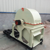 Moulin à marteau à branches de bois Diesel, broyeur à bois, broyeur à marteau, broyeur portable, fabrication de scie, machine à raser