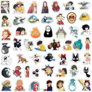 (Al por Mayor) Pegatinas de Dibujos Animados Japoneses de Miyazaki Hayao, 100 Hojas, Pegatinas Autoadhesivas Impermeables para Decoración - Product Image 3