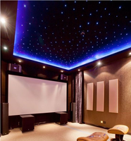 Décoration d'éclairage de chambre d'enfant, fibre optique, étoile étoilée, plafonnier, cinéma maison, décoratif