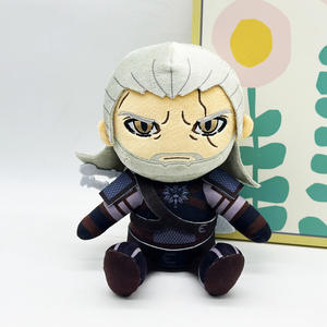 <span class=keywords><strong>Geralt</strong></span> les sorceleurs personnalisés <span class=keywords><strong>3</strong></span> sauvage chasse tueur en peluche jeu personnage de dessin animé poupées en peluche doux oreiller coussin décoration de la maison - Product Image 3