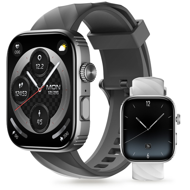 WATCH 4 Active Smart Watch 1.93 Inch Square OLED Display 1000 Nits ABS Case 24H SpO2 AI Sleep OEM ODM Custom Logo