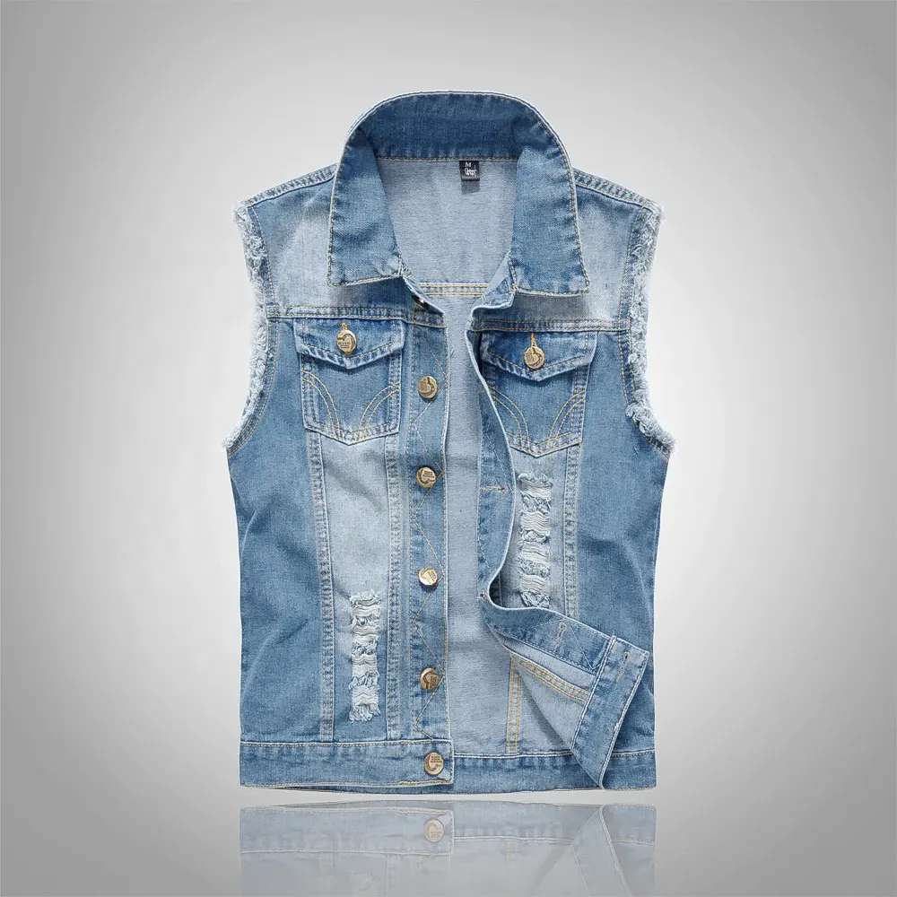Venta al por mayor chalecos jean hombre-Compre online los mejores chalecos  jean hombre lotes de China chalecos jean hombre a mayoristas | Alibaba.com