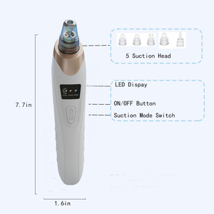 Pore pulitore Blackhead pulitore sottovuoto <span class=keywords><strong>per</strong></span> la cura della pelle del viso di aspirazione testa nera <span class=keywords><strong>punti</strong></span> <span class=keywords><strong>neri</strong></span> brufoli rimozione profondo strumento di pulizia profonda - Product Image 6