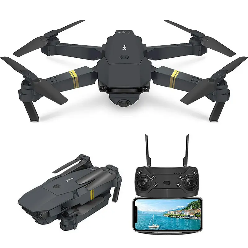 Drone E58 Aircraft 2021 Hot Mini Drones with 4K HD Camera WIFI FPV Quadcopter Foldable Control Kit Portable Toy Dron E58 Drone