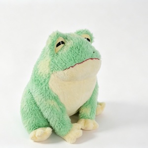 Juguete de rana sentada personalizado, lindo peluche de rana, peluche de rana gorda - Product Image 1