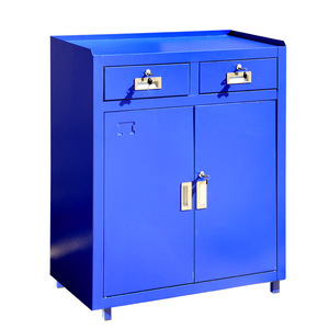 Customized Metal <b>Tool</b> <b>Cabinet</b> 1200x900x400mm Double Door Industrial Workshop Storage With Keyed Lock For Garage Use - Product Image 2