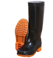 Bottes de pluie Wellington en PVC imperméables antidérapantes de haute qualité YL6077 pour hommes