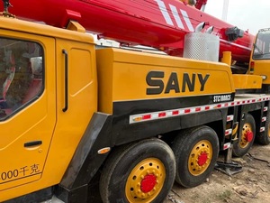 Grue hydraulique sur camion Sany 100 tonnes d'occasion abordable, faible usure et performances de levage fiables - Product Image 4