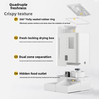 Comedero Automático Inteligente para Mascotas con Control por WiFi a través de Aplicación, Dispensador de Agua y Comida, Cámara con Video, para Proveedores de Tiendas de Mascotas