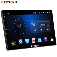Lecteur DVD stéréo Flysonic 2+32G avec GPS et caméra de recul, radio de voiture Android double DIN 24 volts