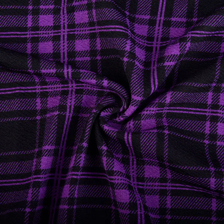 Neues Design 95% Polyester 5% Spandex Seer sucker Gitters trick für Pyjamas