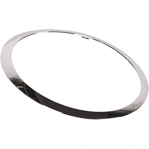 Embellecedor de faro en plata y negro galvanizado 51137149906 51137149905 para MINI - Product Image 2