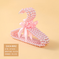 Crochets pour vêtements pour animaux de compagnie cintre pour vêtements pour chiens Mini petit cintre pour vêtements chat Teddy affichage vêtements suspendus perle cintre