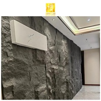 Panneau mural en pierre artificielle décorative en polyuréthane BOTON STONE pour mur extérieur