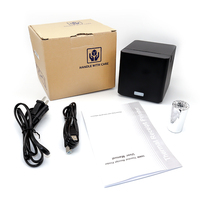 Xincode Printer tanda terima termal USB 58MM, Printer termal ukuran kecil langsung dengan Set perintah cetak ESC/POS