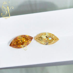 Groothandelsprijs 1.5*3Mm Tot 3*6Mm Kleine Moissaniet Diamant Edelstenen Marquise Gesneden Citroengele Kleur Moissaniet Losse Stenen - Product Image 5
