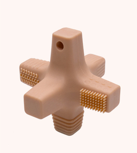 Điều Dưỡng <span class=keywords><strong>Silicone</strong></span> Mọc Răng Đồ Chơi Hội Chữ Thập Mẫu <span class=keywords><strong>Silicone</strong></span> <span class=keywords><strong>Teether</strong></span> - Product Image 3