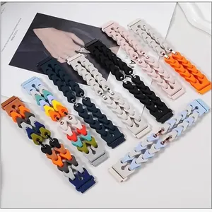 Bandes de rechange en silicone souple pour bracelets de montre 22mm Bracelets de montre 20mm pour CMF by Nothing Watch Pro 3 2 pour Huawei GT5 PRO 45MM - Product Image 2