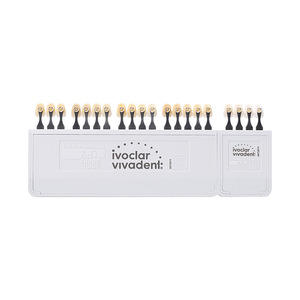 Dental Ivoire Shade Chart / Porcelain Veneer Dental Integrity Shade Chart AD-20 All-Ceramic Dental Aesthetics - <b>Bleached</b> Teeth - Product Image 2
