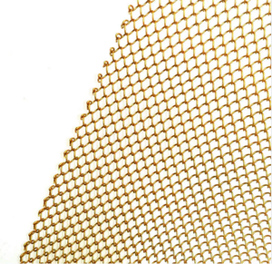 -A forma di maglia <span class=keywords><strong>metallica</strong></span> tende per Hotel soffitti e maglie per tende Decorative in metallo anello di metallo - Product Image 3