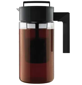 Dapat disesuaikan Italia pembuat kopi es mesin botol kopi seduh dingin teko teh kaca penyaring air teko pembuat kopi tetes dingin