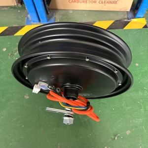 Hochwertiger bürstenloser 48/60V 500W Gleichstrom-Nabenmotor, 10-14 Zoll, Hinterradantrieb, Trommelbremse, wasserdicht nach IP65, für Roller und Elektromotorräder - Product Image 2