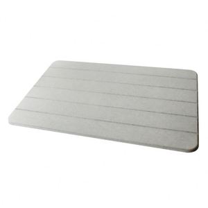 Tapis de bain antidérapant en pierre de diatomite de haute qualité, absorbant et à séchage rapide, pour salle de bain, toilettes, sol et entrée. - Product Image 2