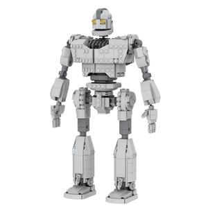 MOC1044 Robot en fer de dessin animé, <span class=keywords><strong>film</strong></span> classique créatif, jeu géant, blocs de construction éducatifs, cadeaux créatifs, jouets pour enfants, 790 pièces - Product Image 1