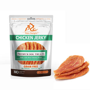 Pal's Delight Brand 100g/bag Dehydrated Chicken Breast Jerky Pet <b>Food</b> Premium Dry Chicken Jerky Dog Snacks and Treats - Product Image 1