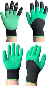 Gants de jardin enduits de caoutchouc respirants TAK, gants de travail de protection en plein air avec gants de jardinage - Product Image 3