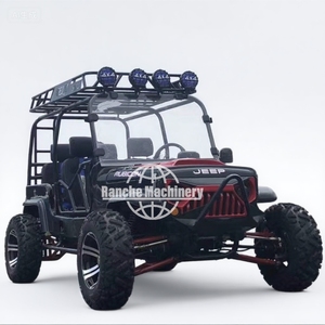 All Terrain 4WD Mini Off-Road Jeep for Adults and Kids Electric and <b>Gasoline</b> - Product Image 4