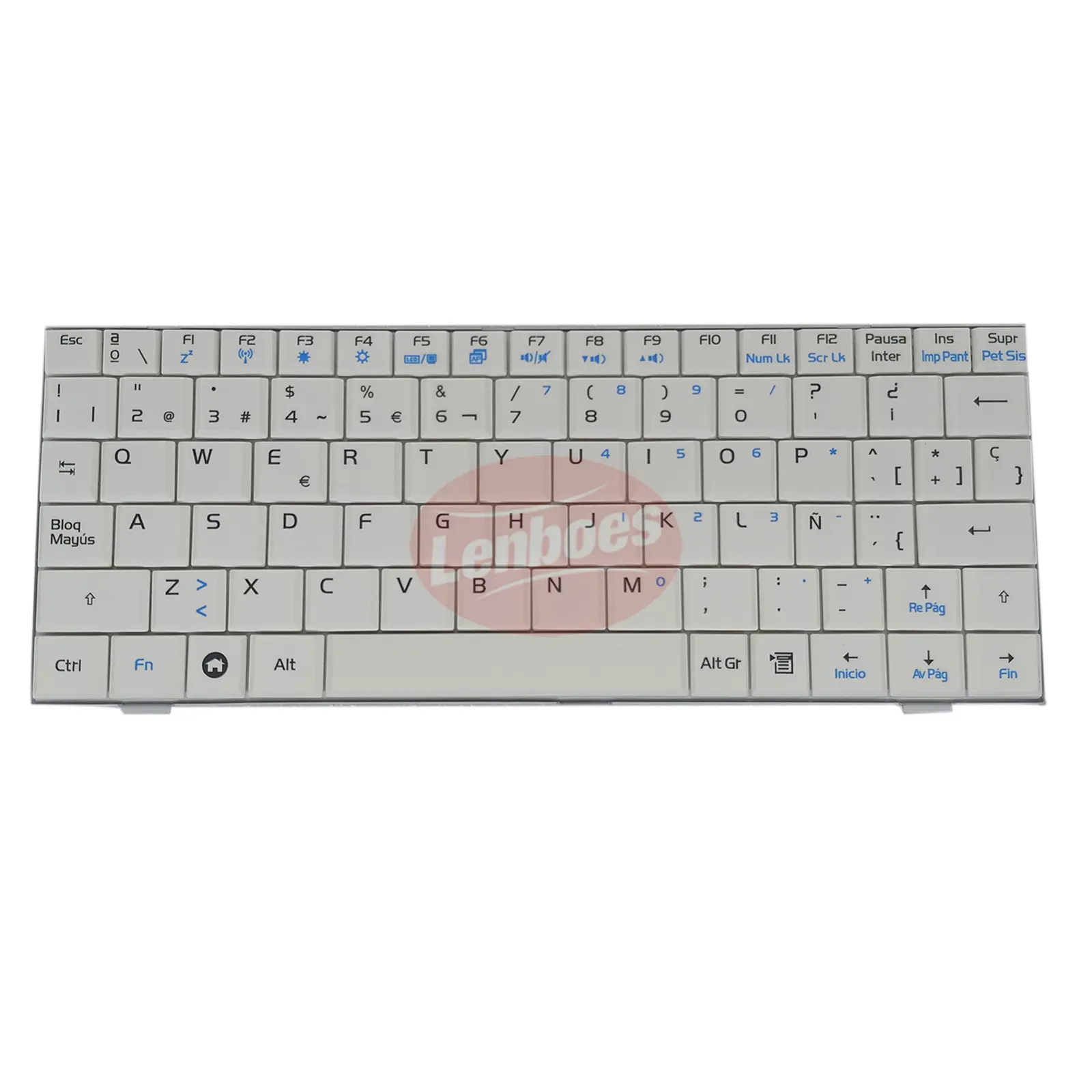 Sostituzione della tastiera del computer portatile per Asus Eee PC 700 SP Layout spagnolo parte di riparazione della tastiera