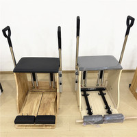 Chaise de Pilates Reformer, Chaise de Stabilité, Chaise Haute, Chaise de Pilates Classique, Chaise de Pilates en Bois