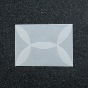 Bán buôn sang trọng mờ giấy phong bì tùy chỉnh kích thước glassine phong bì với Sticker - Product Image 6