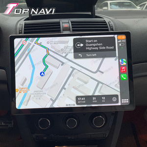 Lecteur multimédia vidéo stéréo Android 13 "pour modèle de voiture universel Navigation GPS sans fil Écran vertical tactile IPS complet - Product Image 3