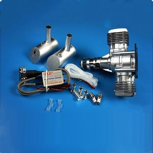 Original DLE Engine DLE-40cc Twin Gasoline W/ Electronic Ignition for RC <b>Plane</b> Twin Gasoline RC Airplanes - Product Image 6