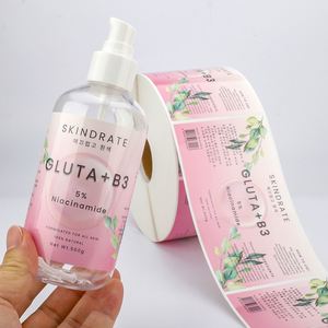 ฉลากบรรจุภัณฑ์เครื่องสำอาง Angel Lush รูปทรงสี่เหลี่ยมผืนผ้า พิมพ์ดิจิทัลบนกระดาษ เป็นมิตรกับสิ่งแวดล้อม ติดด้วยกาวในตัว โลโก้สั่งทำได้ - Product Image 4